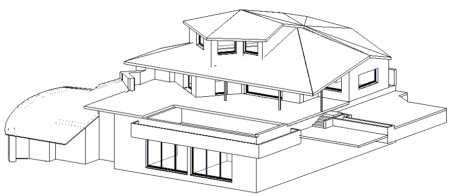 VILLA CORSE DEPUIS SCAN
